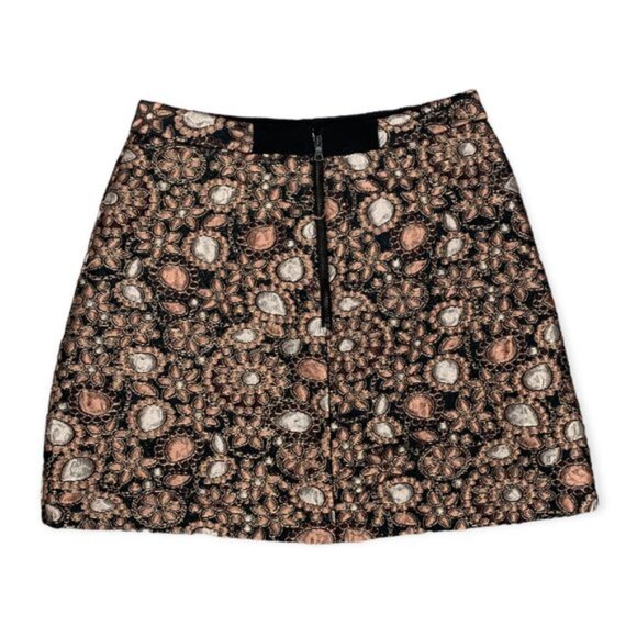 Alice + Olivia Brocade Mini Skirt - Picture 2 of 5